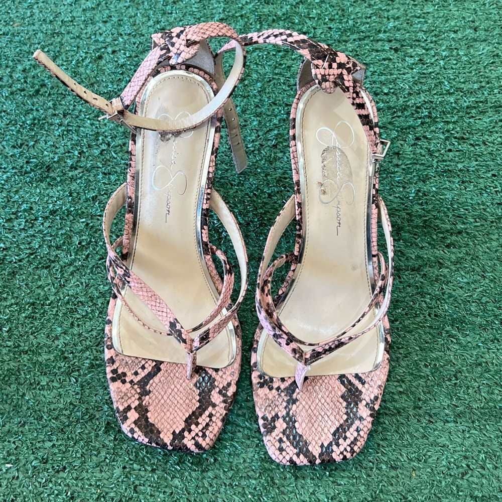 Jessica Simpson Snake Print Women's Sandals